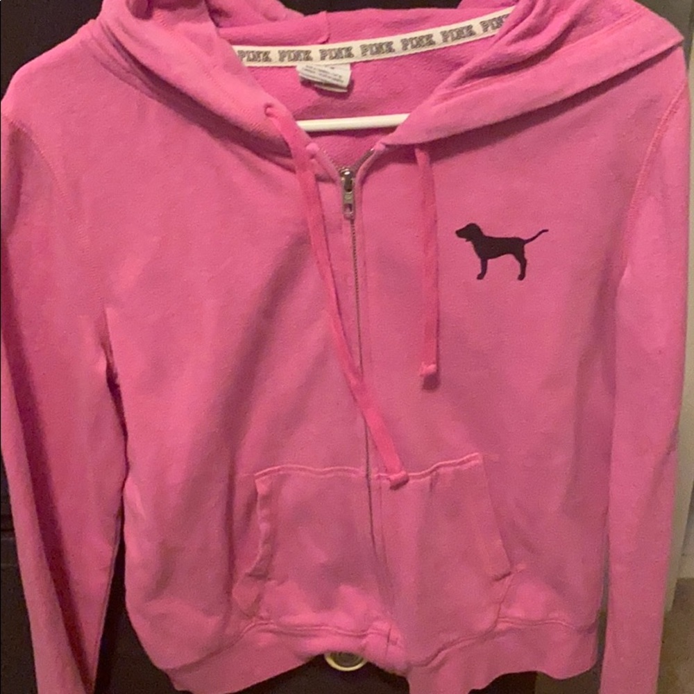 Pink Victoria secret jacket